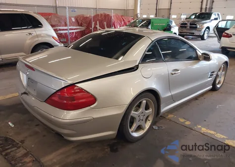 2003 Mercedes-Benz Sl 500 from USA, damaged, VIN WDBSK75F03F016434